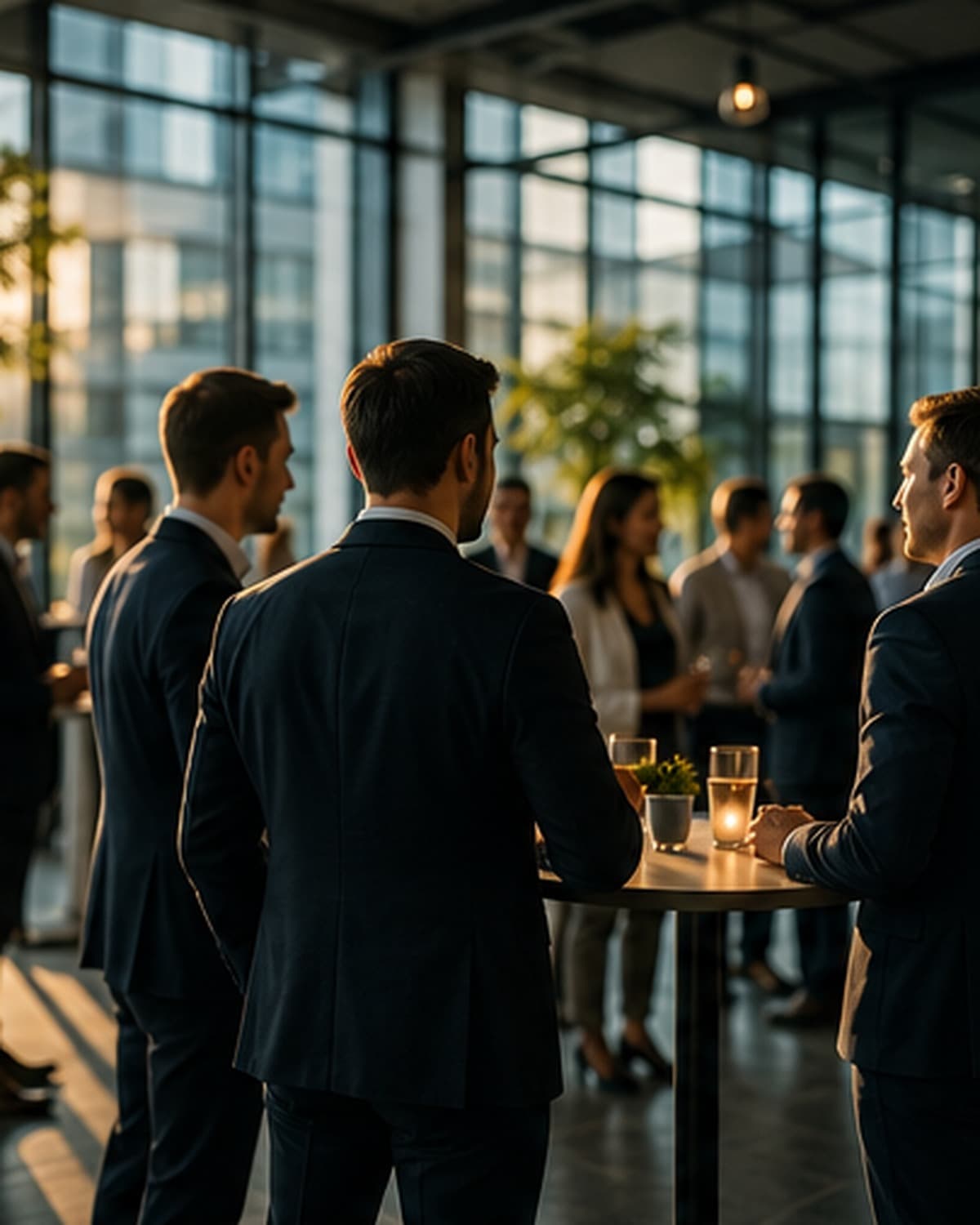 Elegantes Firmenevent